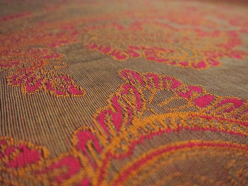 Silk and Cotton Blend Brocade2