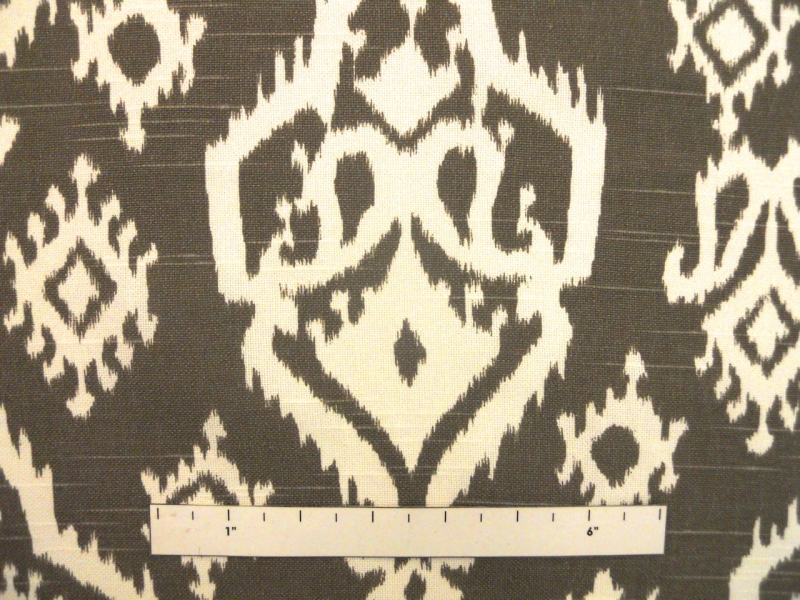 Cotton Canvas Ikat Print1