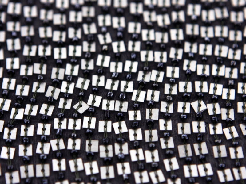 Sequins on Silk Chiffon2