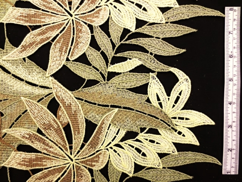 Metallic Guipure Lace0