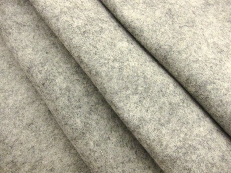 Merino Wool Felt 1MM in Heather Grey1