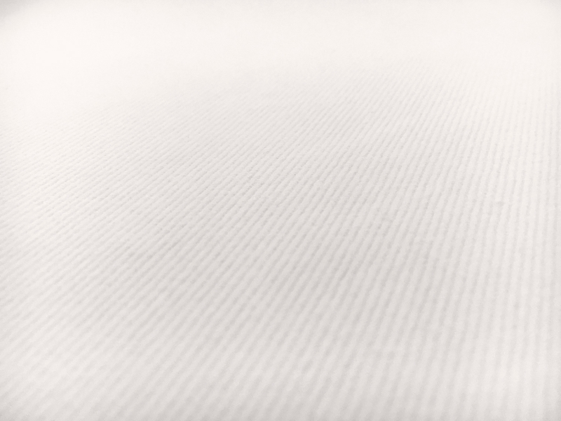 12oz Brushed Cotton Denim in White0