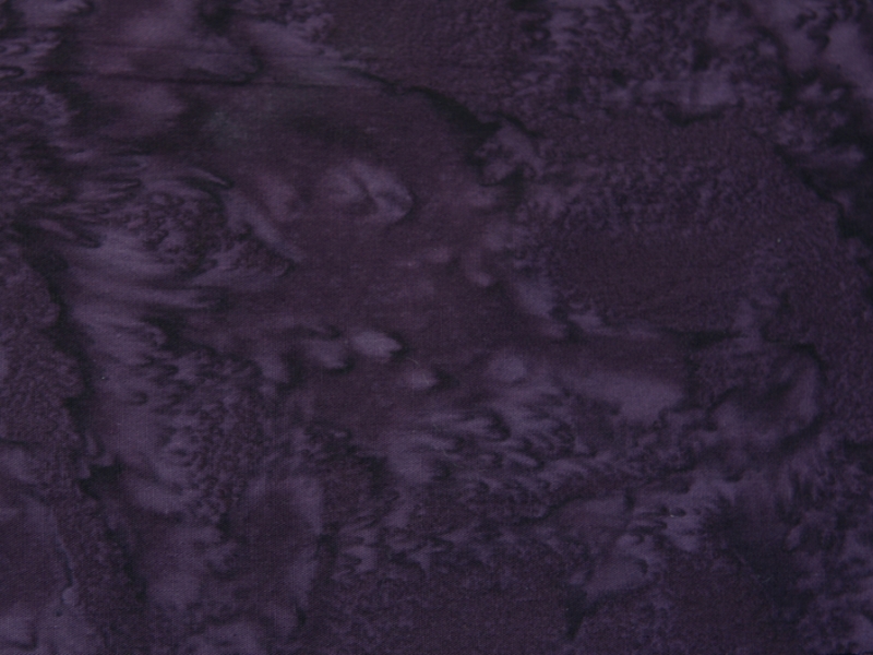 Cotton Batik in Eggplant2