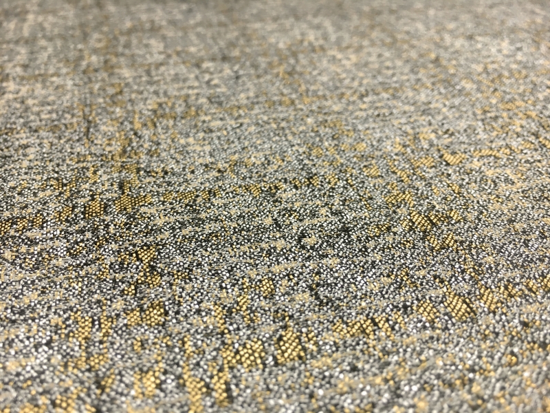 Metallic Geometric Jacquard Brocade2