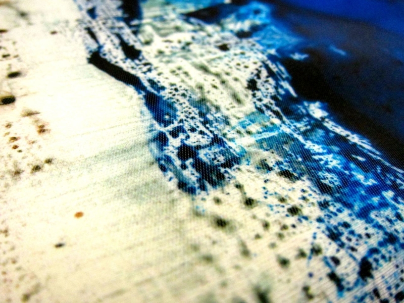 Printed Silk Blend Mikado2