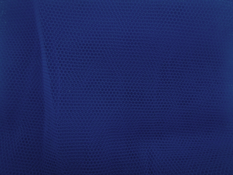Italian Nylon Tulle in Bluette0