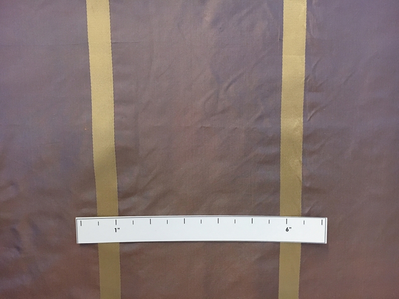 Iridescent Silk Taffeta with Satin Stripes2