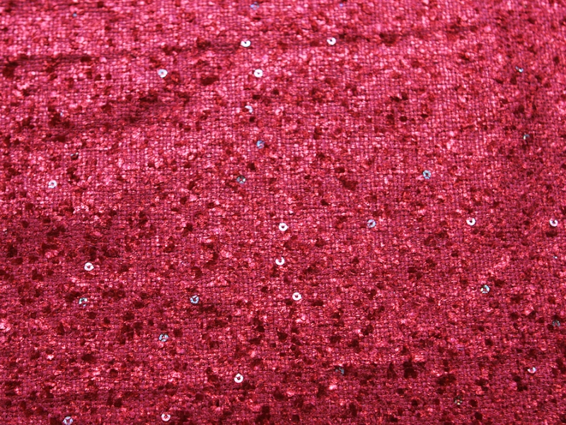 Sequined Novelty Tweed0