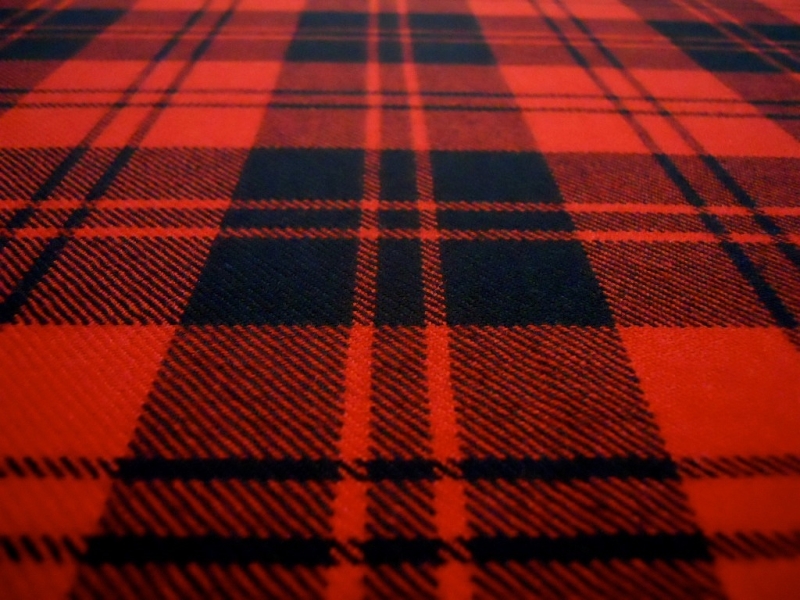 Virgin Wool Plaid2