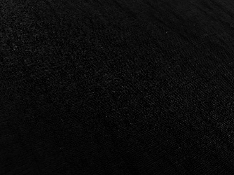 Rayon Nylon Crepe in Black 0