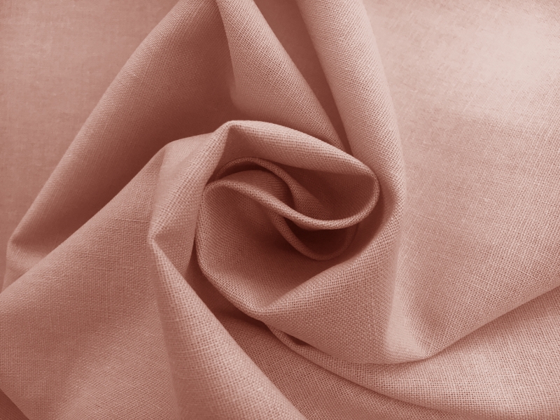 Linen Cotton Blend in Rose1