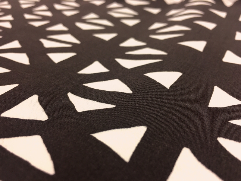 Cotton Lycra Sateen Tribal Print2