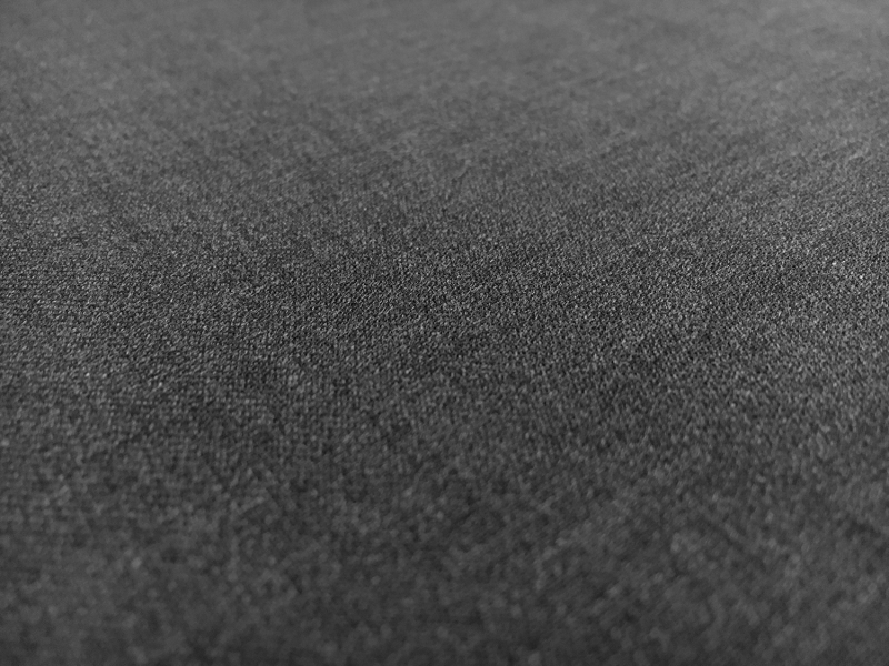 Poly Wool Stretch Gabardine in Bankers Grey0