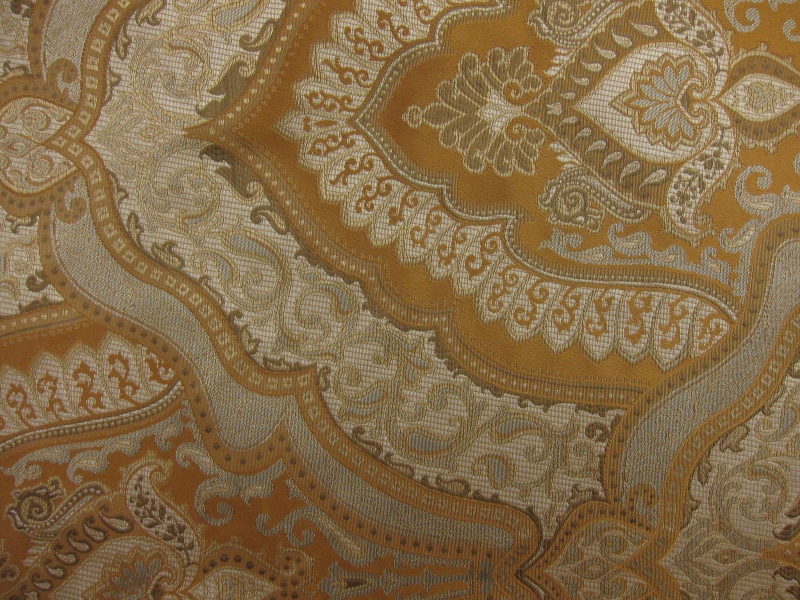Silk Woven Paisley Brocade1