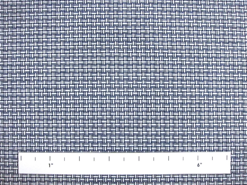 Cotton Dobby in Navy1