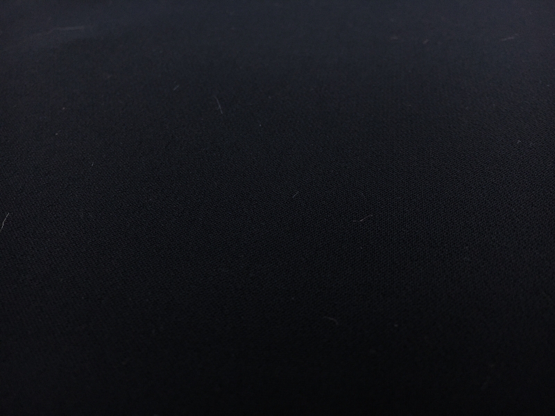 Polyester Stretch Crepe in Midnight Navy1