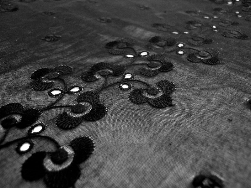 Swiss Cotton Voile Eyelet3