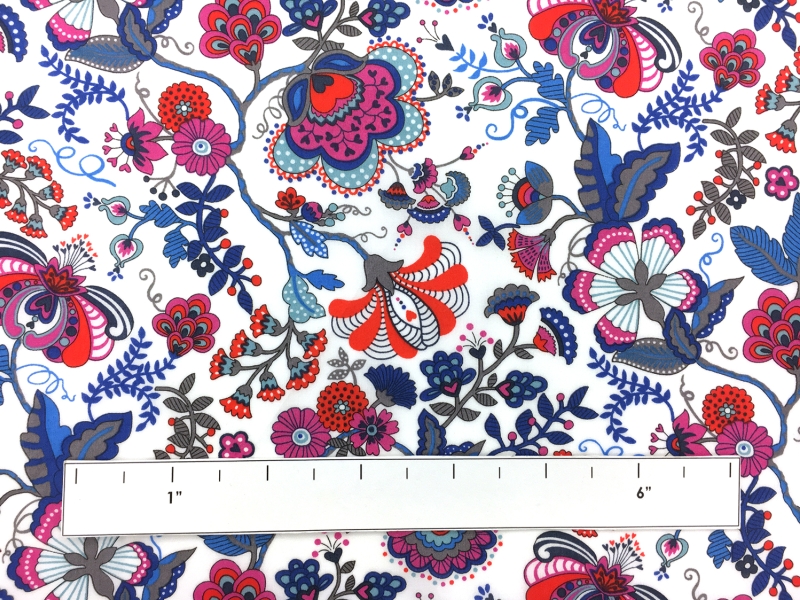 Liberty of London Cotton Lawn Paisley Print1