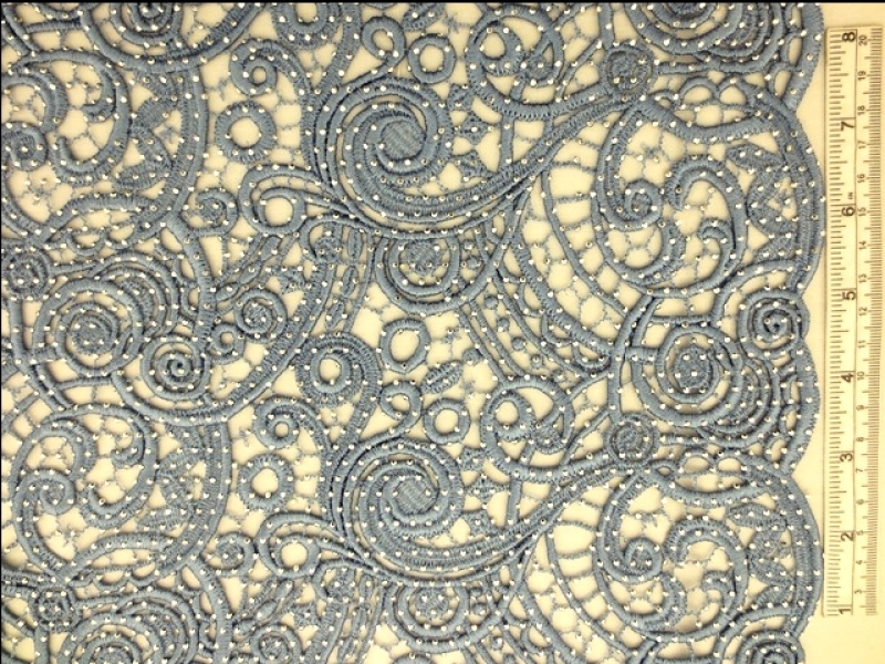 Metallic Guipure Lace0