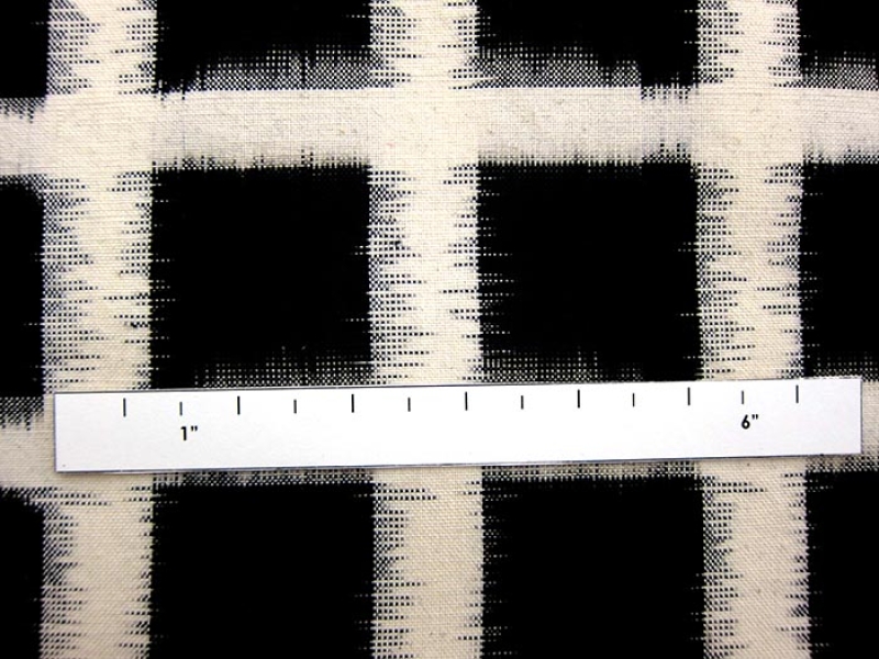 Cotton Ikat Squares Repeat1