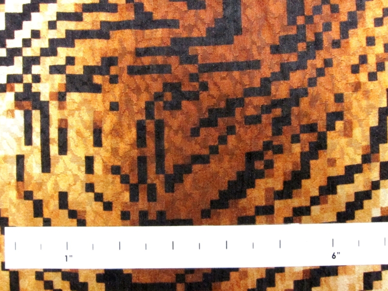 Printed Silk Jacquard1