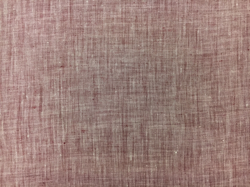 Two Toned Lightweight Linen in White Raspberry2