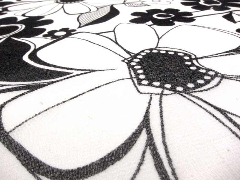 Printed Silk Chiffon1