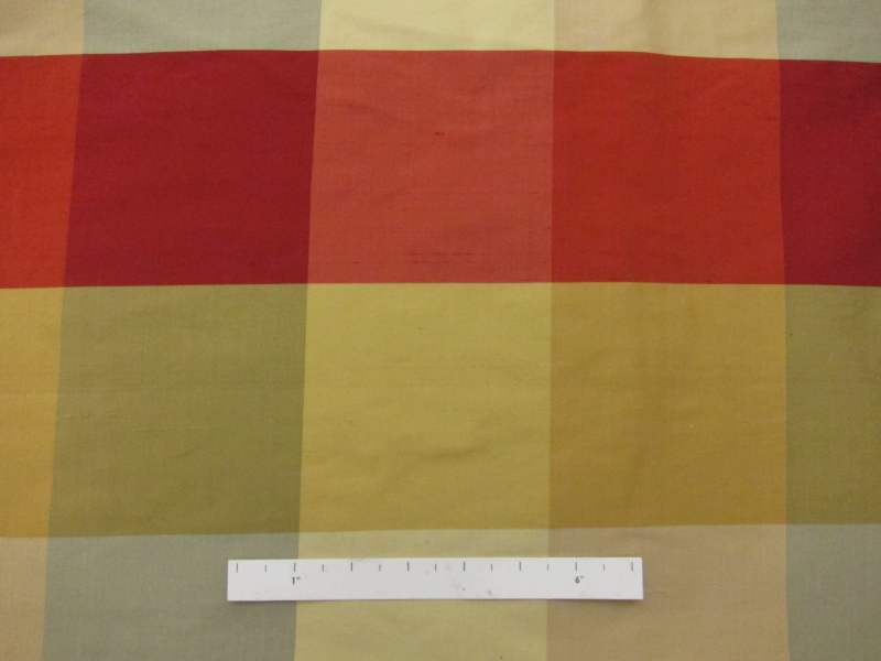 Silk Shantung Check0