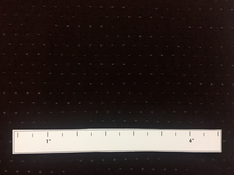 Japanese Cotton Woven Dots Novelty in Brown1