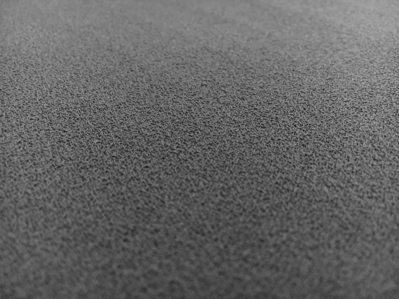 Italian Wool Crepe in Grigio Chiaro0