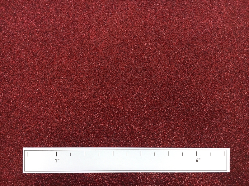 Heat Transfer Polyester Glitter Adhesive in Maroon2