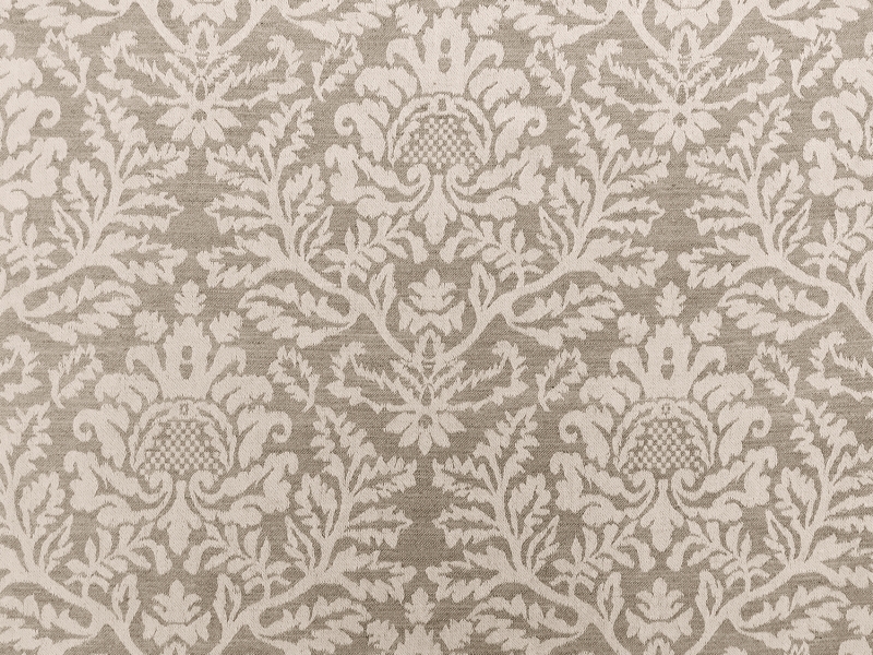 Doubleface Linen Upholstery Filigree Damask2