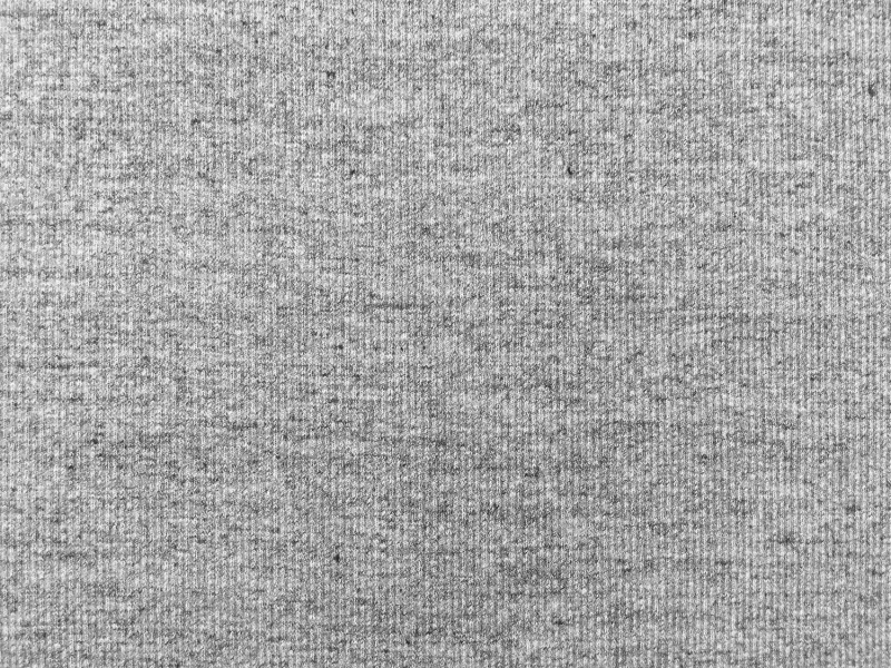 Japanese Cotton Rib Knit in Dark Heather Grey0