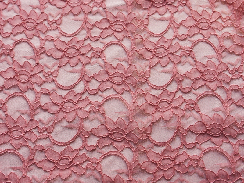 Cotton Nylon Alençon Lace0