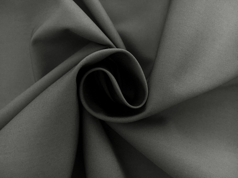 Cotton Poplin in Graphite1
