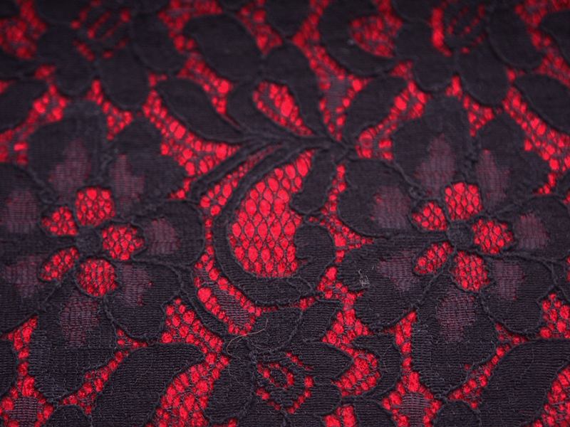 Fused Lace on Boiled Wool Blend2