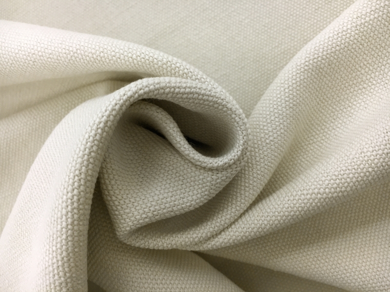 Linen and Cotton High Performance Upholstery in Chalk1