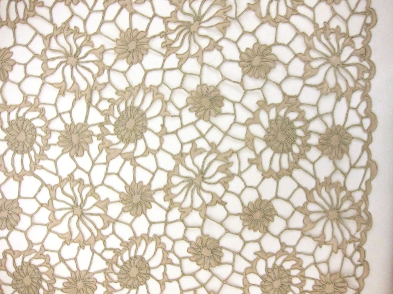 Laser Cut Corded Satin 0