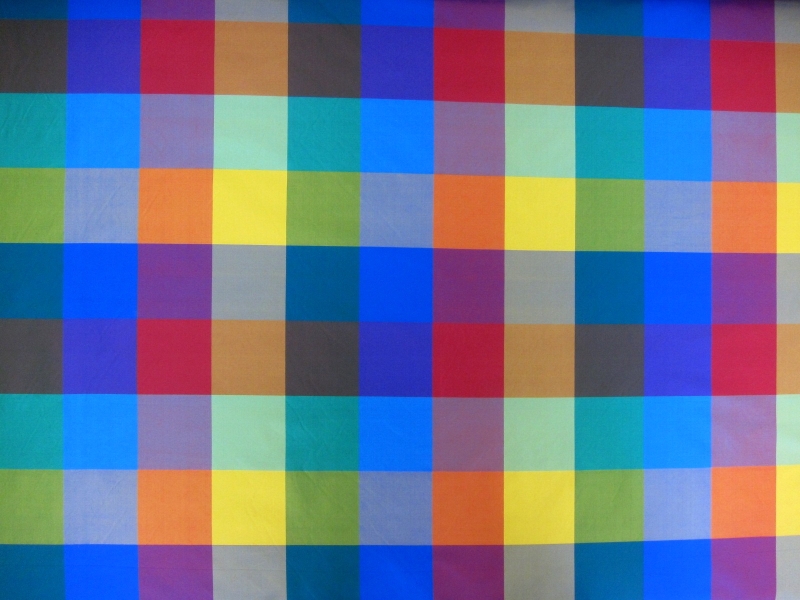 Silk Taffeta Plaid0