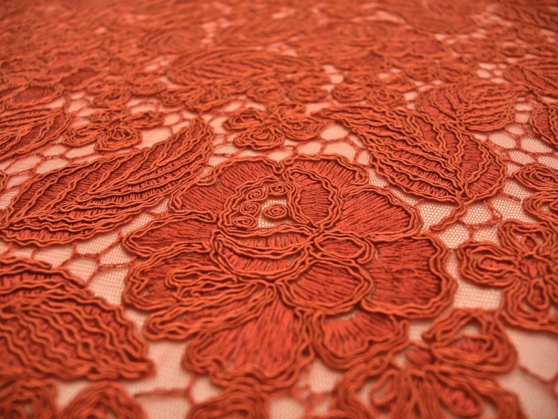 Embroidered Polyester Tulle2