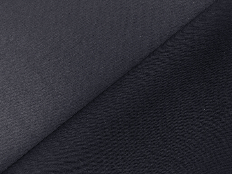 Italian Wool Satin Faille in Navy0