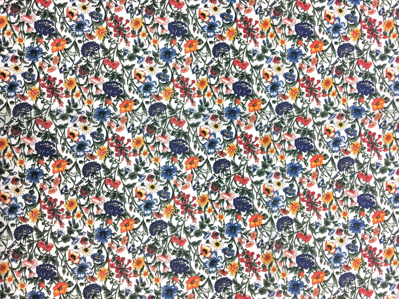 Liberty of London Cotton Lawn Print with Flowers0