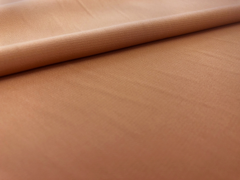 Polyester Powder Crepe De Chine in Copper0
