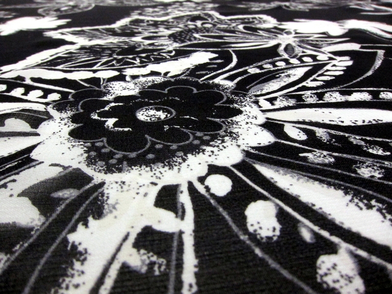 Printed Silk Chiffon1