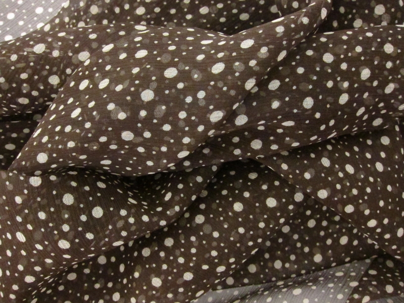 Printed Silk Crinkle Chiffon2