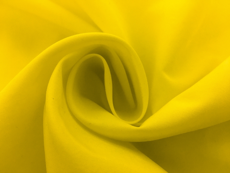 Water Repellent 2ply Nylon in Hot Yellow1