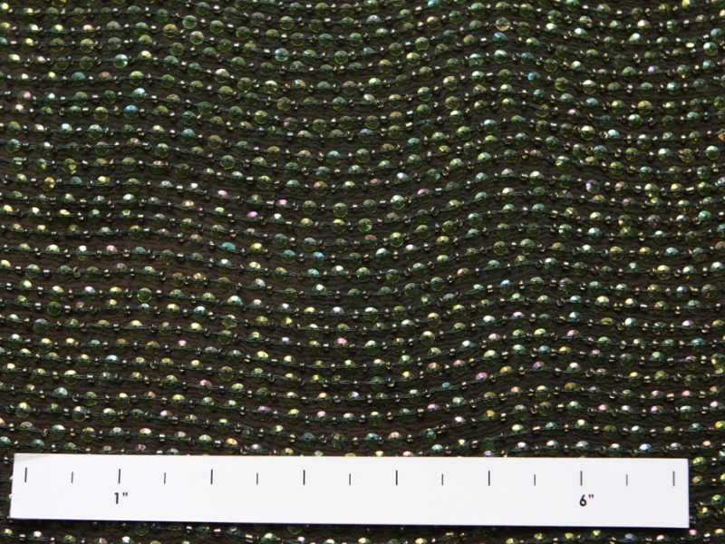 Sequins on Silk Chiffon1