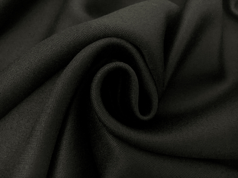 English Heavy Wool Satin in Forrest Green1