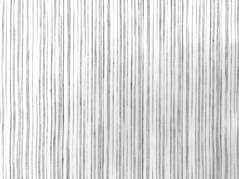 Linen Novelty Stripe in White0