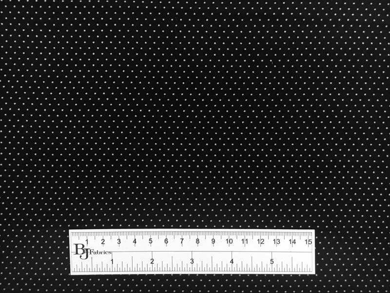 Poly Crepe de Chine Petite Dots Print3